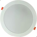 Plafon Painel Led Redondo De Embutir 22cm 18w 6500k Lorben