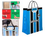 Sacola M Papel Off-set Alça Gorgurão Time Grêmio Oficial Do