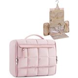 Bolsa De Higiene Pessoal De Viagem Bagsmart Extra Grande Para Mulheres Rosa