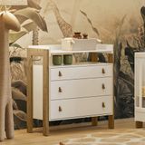 Cômoda Infantil 3 Gavetas Fantasia Qmovi