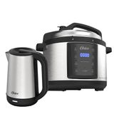 Kit Oster Panela De Pressão Elétrica Opan920 E Chaleira Elétrica Ocel840