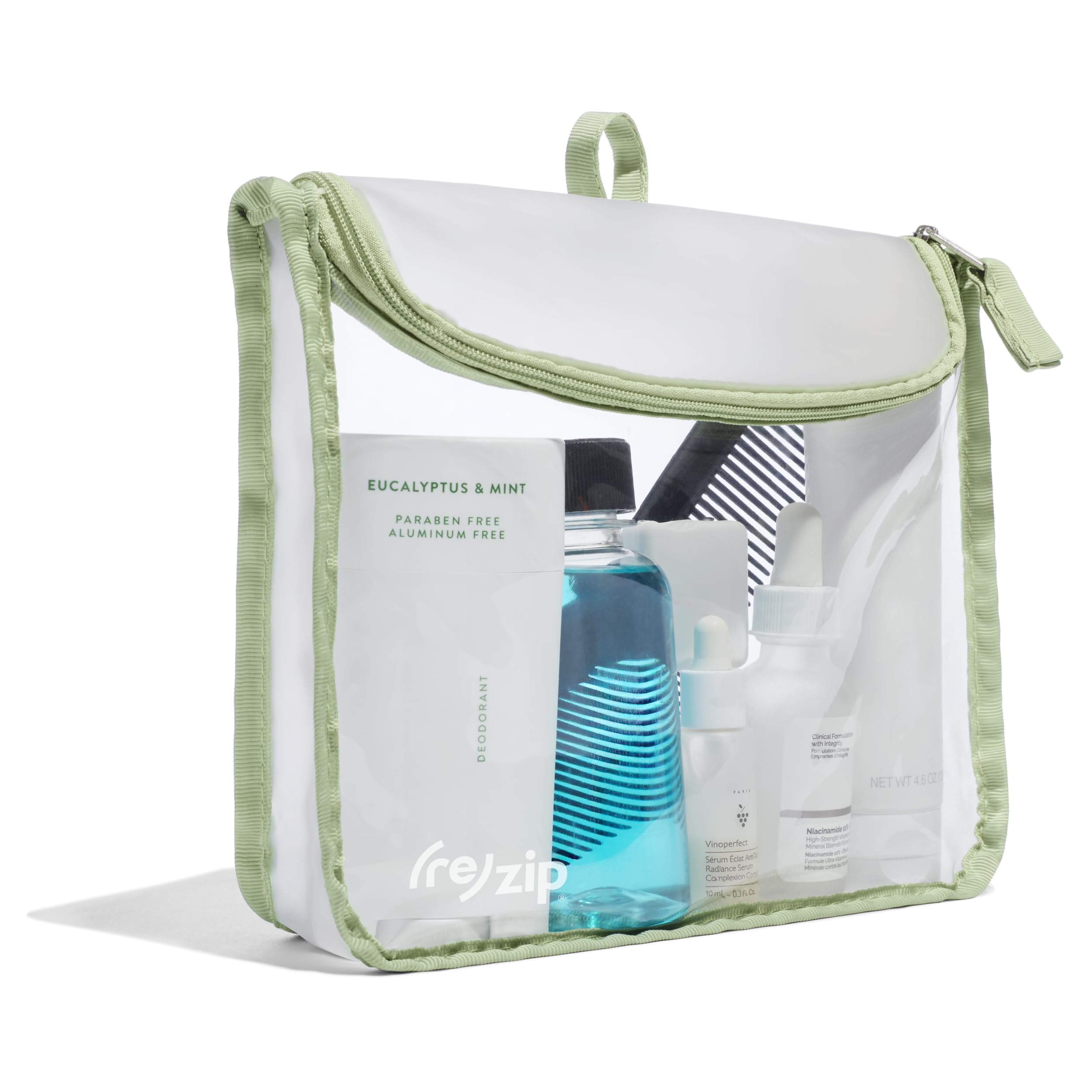 Bolsa De Viagem Com Zíper (re) Zíper E Bolsa De Viagem Compatível Com A Tsa