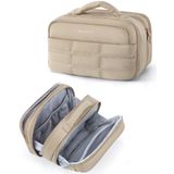 Bolsa De Higiene Bagsmart Para Mulheres, Organizador De Maquiagem De Viagem, Cáqui