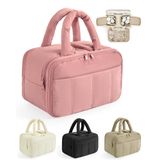 Bolsa De Higiene Pessoal Bagsmart Puffy Large Para Mulheres Que Viajam Rosa Escuro