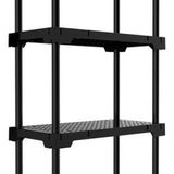 Estante Organizadora Plástico Pro 4 Prateleiras 127x70x35cm