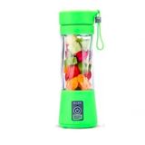 Mini Liquidificador Portátil Shake Juice Cup +cabo Usb Verde