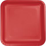 Pratos De Jantar De Papel Creative Converting Classic Red 18 Unidades