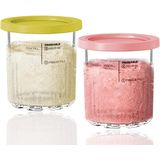 Recipientes De Substituição Para Ninja Creami Pints, 24 Onças, Pacote Com 4