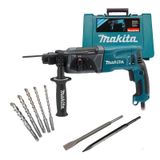 Martelete Combin Sds Makita Hr2470 800w + 5 Brocas Sds 110v