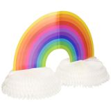 Peça Central Creative Converting Rainbow De 18 Polegadas