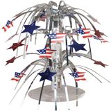 Peça Central Creative Converting Stars And Flags Mini Cascade