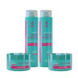 Kit Capilar Cachos De Respeito Any Liss 4 Itens