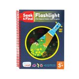 Quebra-cabeça Chuckle &amp; Roar Seek &amp; Find Com Lanterna De Mais De 3 Anos