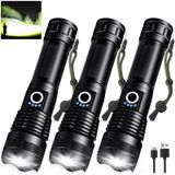 Lanterna Led Recarregável Mixilin 990.000 Lm De Alta Luminosidade X3