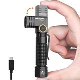 Lanterna Nicron L74mini 400 Lúmens Recarregável Com Ímã