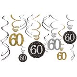 Decoração Amscan Sparkling Celebration 60 Hanging Swirls
