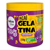 Gelatina Definidora Salon Line Kids To De Cachos Açaí 550g