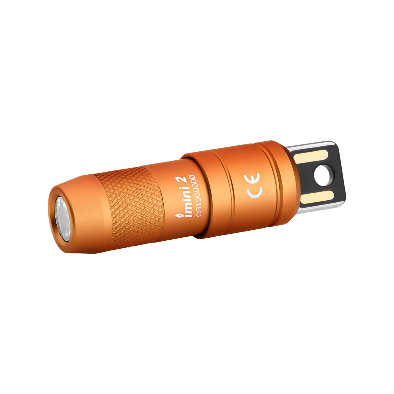 Lanterna Olight Imini 2 Edc Recarregável 50 Lumens Laranja