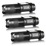 Lanterna Ultrafire Sk68 300 Lúmens Com 3 Modos, Pacote De 3