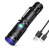 Lanterna Uv Darkbeam 365nm Luz Negra Recarregável