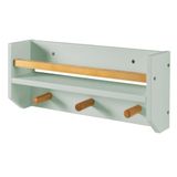 Prateleira Gancho Monica 50cm X 21cm X 8,5cm Verde Bb