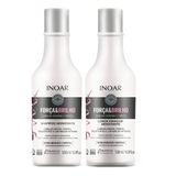 Shampoo E Condicionador Inoar Força E Brilho 500ml Cada