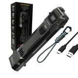 Lanterna Nitecore Edc29 Recarregável De 6500 Lúmens Com Cabo