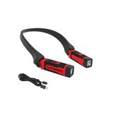 Luminária De Pescoço Ezred Anywear Recarregável Nk15 Para Uso Sem Usar As Mãos