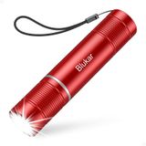 Lanterna Blukar Recarregável 2000l High Lumens 1800mah Vermelha