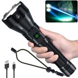 Lanterna Driverwish Recarregável 990000 Lumens Impermeável