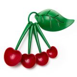 Conjunto De Colheres De Medição Ototo Mon Cherry Sem Bpa, Lavável Na Máquina De Lavar Louça