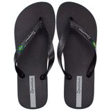 Chinelo Ipanema Brasil Preto Tamanho 36 1 Par
