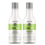 Shampoo E Condicionador Inoar Cicatrifios Plástica Capilar Instantânea 500ml
