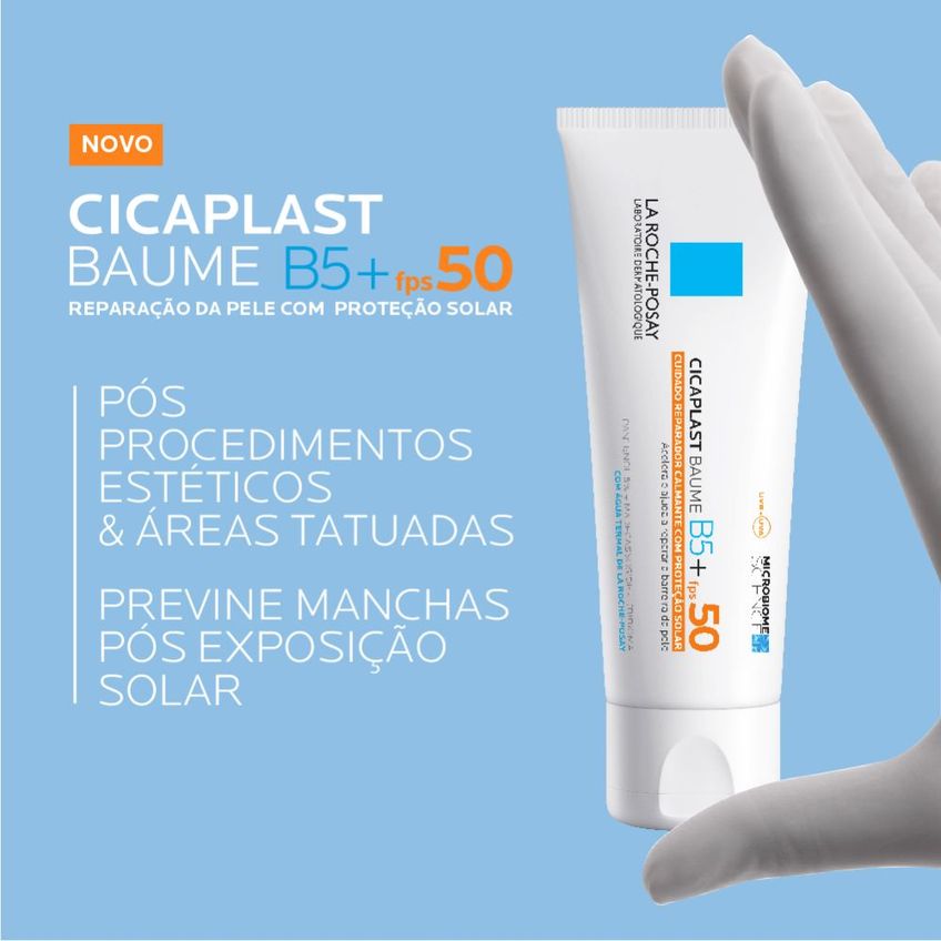 Cicaplast Baume B5+ La Roche-posay Fps50 Com 40ml - imagem 3