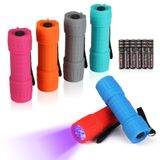 Lanterna De Luz Preta Everbrite Uv 395nm Com 18 Pilhas Aaa
