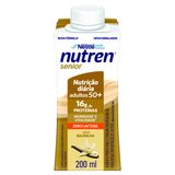 Nutren Senior Zero Lactose Sabor Baunilha Com16g De Proteínas 200ml