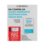 Kit Euroderm Loção Hidratante Multifuncional Niacid Balm 10% Ureia 450ml E Ganhe 70% De Desconto Creme Firmador 200g