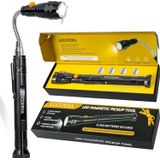 Ferramenta De Coleta Magnética Loconha Com Luzes Led Telescópicas