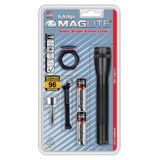 Lanterna Maglite M2a01c Mini Incandescente De 2 Células Aa Preta