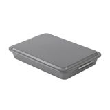 Assadeira Para Bolos Goodcook Everyday, Aço Antiaderente, 9 X 13 Polegadas, Cinza