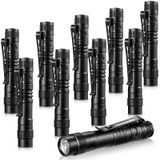 Lanterna Honoson Mini Pen Light Led Aluminium Pocket X10