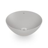 Cuba De Apoio Redondo Sem Mesa 350 Design D1 Celite Stone