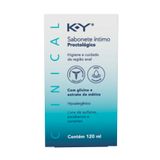 K-y Clinical Sabonete Íntimo Líquido Proctológico Higiene E Cuidado Da Região Anal 120ml