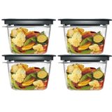 Conjunto De Armazenamento De Alimentos Utensiliux Rubbermaid Premier 8 Peças