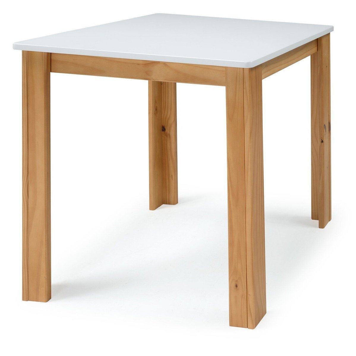 Mesa 67cm X 60cm X 64cm Juvenil Aladim Branco / Ad