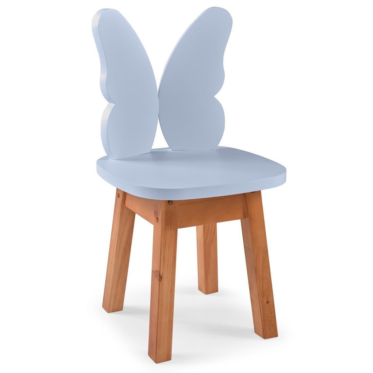 Cadeira Infantil 56cm X 25cm X 24cm Raya Azul Bebê