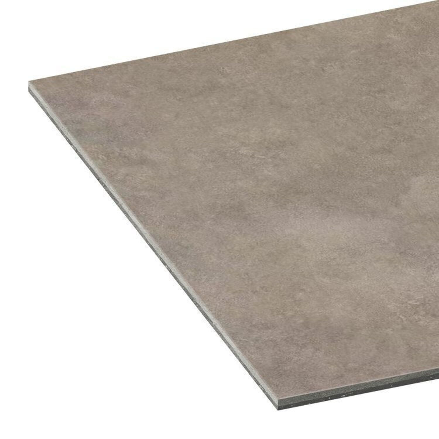 Kit Com 30 M² Piso Colado 2mm 91,44 X 91,44 Cm Nobile Studio Cimento Queimado