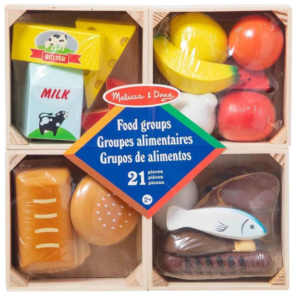 Melissa E Doug Comidinhas Em Madeira Com 21 Pecas Sunny