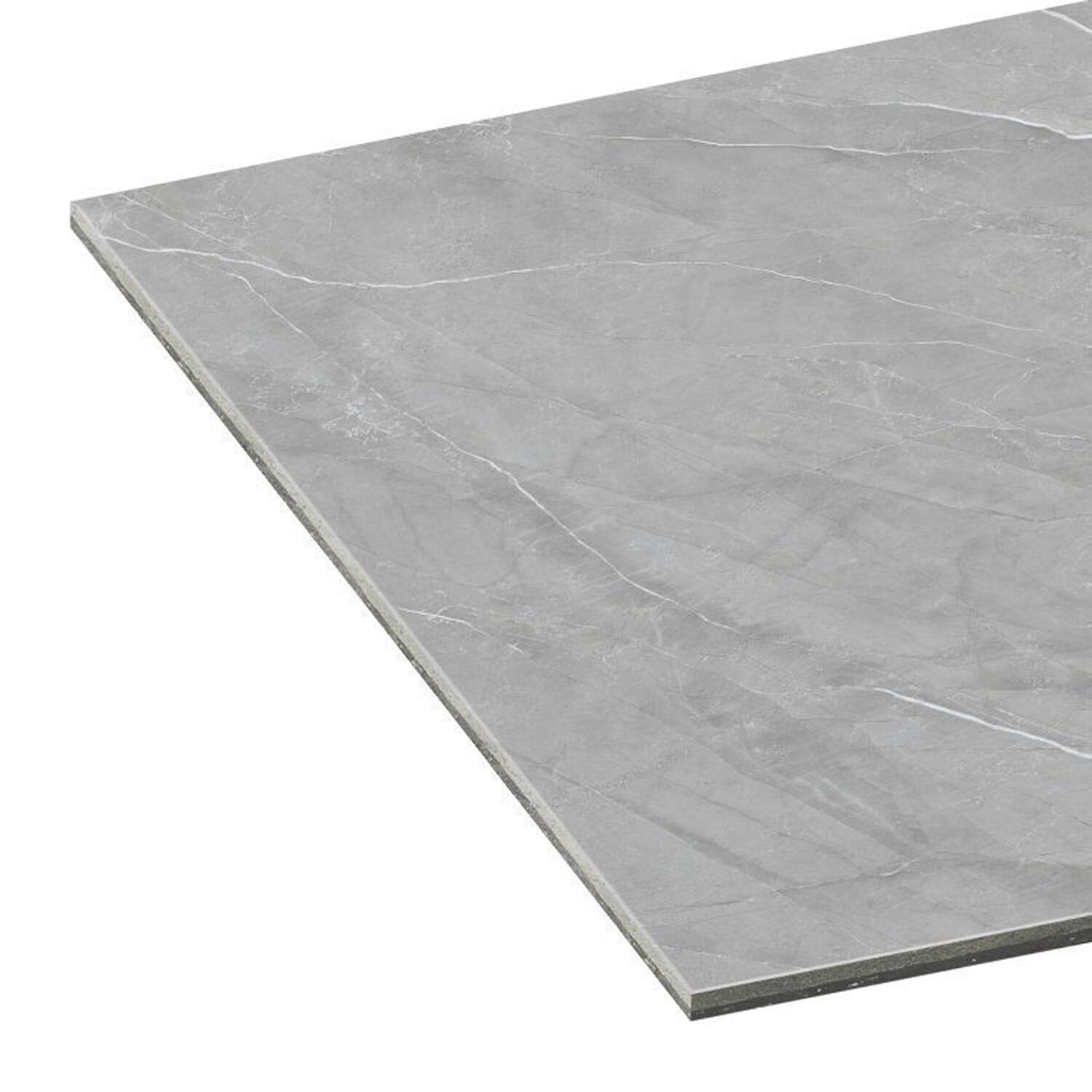 Kit Com 50 M² Piso Colado 2mm 91,44 X 91,44 Cm Nobile Studio Marmogris