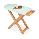 Tábua De Passar Brinquedo 57x75x25cm Infantil Verde Bebê/amêndoa